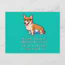Zoek naar corgi card briefkaarten Hond