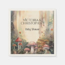 Recherche de forêt enchantée serviettes Champignon