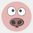 Recherche de animal de ferme autocollants Porc