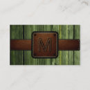 Recherche de arrière plan en cuir cartes visite Monogramme