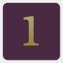 Zoek naar nummer 1 stickers Goud