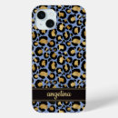 Recherche de léopard bleu iphone coques Motif