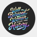 Recherche de historiques autocollants Féministe