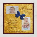 Recherche de naissance royale invitations Bleu