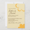 Recherche de années 1970 invitations Jaune