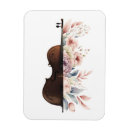 Recherche de violon magnets Fleurs