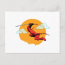 Recherche de ninjas cartes postales Épée