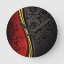 Recherche de motif baroque horloges Noir