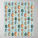Zoek naar eieren kunst Blauw