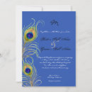 Recherche de de paon mariage invitations Violet