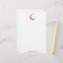 Zoek naar man in de maan briefpapier Bloemen