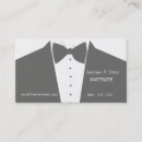 Zoek naar mannen mode visitekaartjes Tuxedo
