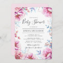 Recherche de pink baby shower invitations Pivoines