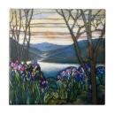 Recherche de paysage de montagne carreaux Bleu