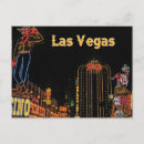 Recherche de néon vintage cartes postales Las vegas