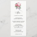 Recherche de watercolor mariage menus Floral