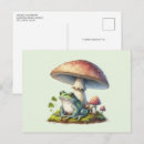 Recherche de grenouille mignonne cartes postales Amphibien