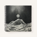 Zoek naar planeten notitieboeken Illustratie