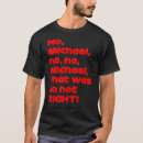 Recherche de michael tshirts Non