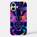 Recherche de géométrique abstrait iphone coques Rose