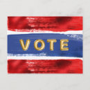 Recherche de your vote cartes postales Bleu rouge