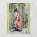 Recherche de livreur vœux cartes Vintage