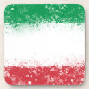 Recherche de drapeau italien dessous de verres Pays