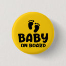 Recherche de bébé à bord badges Enceinte