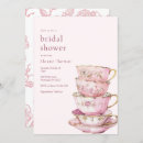 Zoek naar thee tijd uitnodigingen Roze