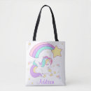 Recherche de arc ciel licorne tote bags Violet