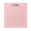 Recherche de ligne blocsnotes Teacher