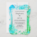 Recherche de blanc bleu turquoise mariage invitations Pour eux