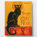 Recherche de halloween plaques Chat noir