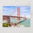 Recherche de pont san francisco cartes postales Coucher de soleil
