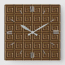 Recherche de clé grecque horloges Motif clé grec