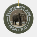 Recherche de animaux de zoo ornements Éléphant