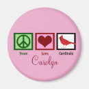 Recherche de oiseau magnets Cardinal