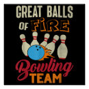 Recherche de bowling vintage posters Drôle