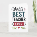 Zoek naar beste leraar kaarten Teacher