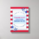 Zoek naar dank canvas prints Rood wit en blauw