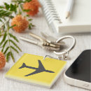 Zoek naar vliegtuigen sleutelhangers Jet