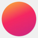 Recherche de couleurs vibrantes autocollants Rose