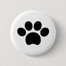 Recherche de pattes de chat badges Mignon