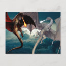 Recherche de le feu cartes postales Dragon