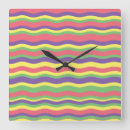 Recherche de arrière plan coloré horloges Rayures