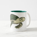 Recherche de tortue marine tasses Vert