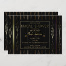 Recherche de gatsby bridal shower invitations Élégant