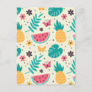 Recherche de fruit tropical cartes postales Été
