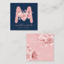 Recherche de monogramme floral cartes visite Fleuriste