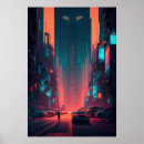 Recherche de cyberpunk posters Illustration